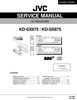 JVC KDSX-875-Service-Manual 